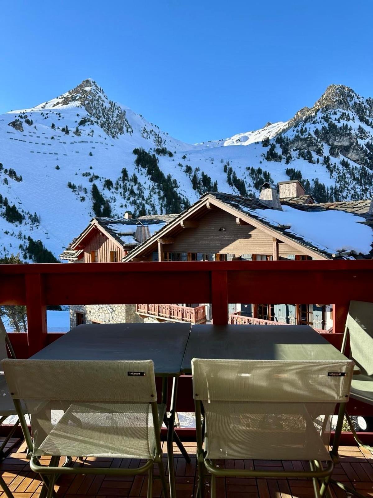 Arc 1950 - Cozy Apartment With Mountain View Les Arcs  エクステリア 写真